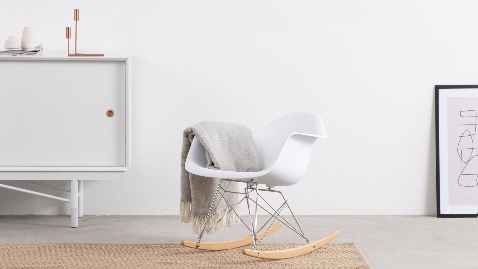RockerRocker - Rocker Chair, White