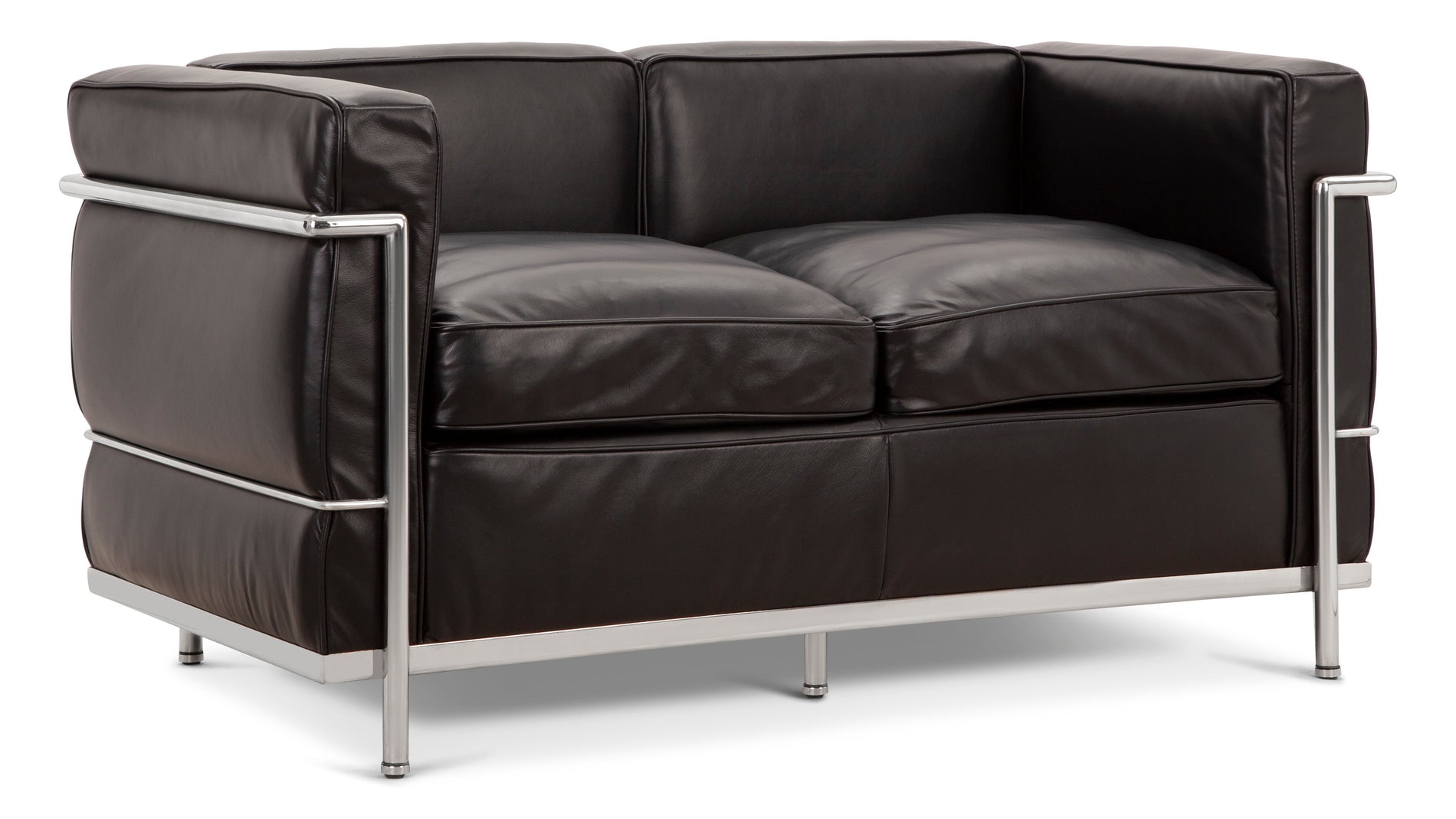 CorbusierMidnight Black Premium Leather