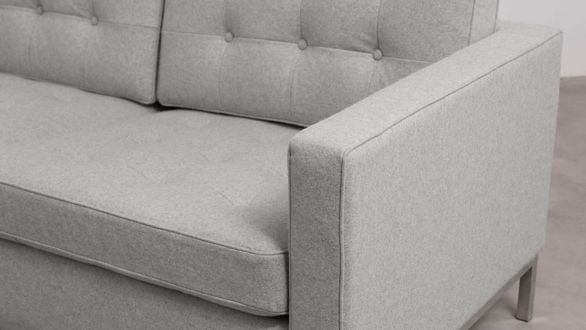 FlorenceLight Gray Wool