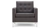 Florence - Dark Gray Wool - Image 1