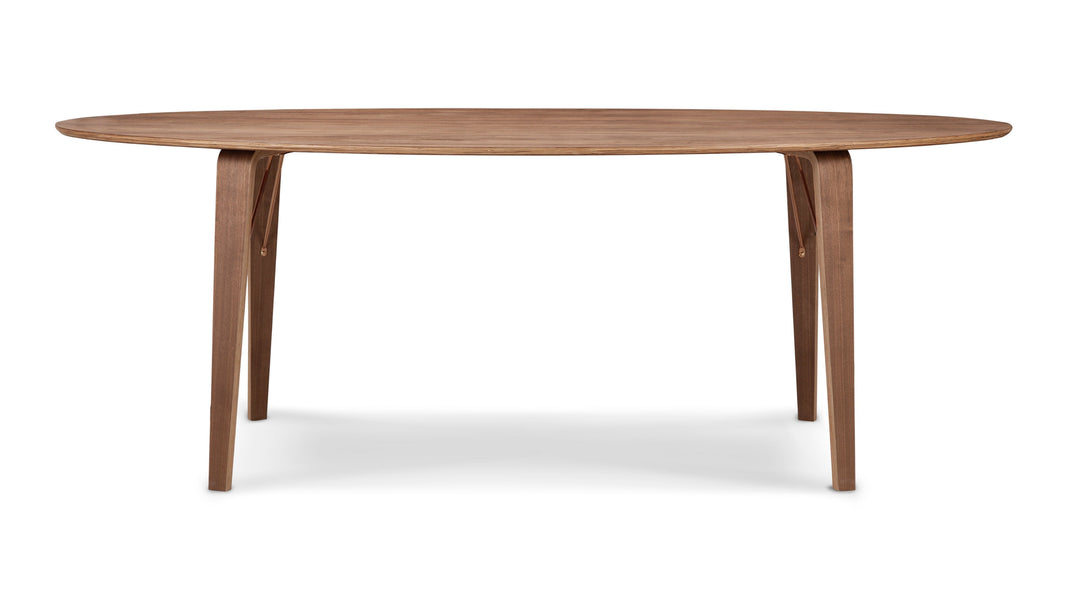 normannischNorman - Norman Oval Dining Table, Walnut