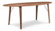 Norman - Norman - Norman Oval Dining Table, Walnut - Image 2