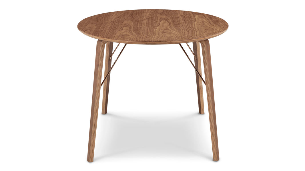 normannischNorman - Norman Oval Dining Table, Walnut