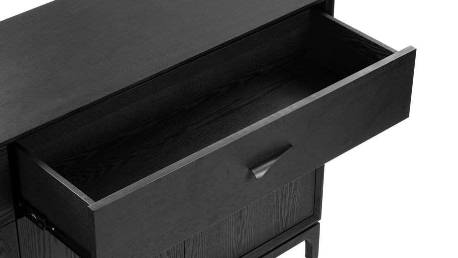 Credenza in frassino neroBlack