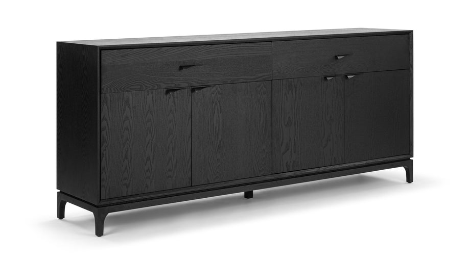 Credenza in frassino neroBlack