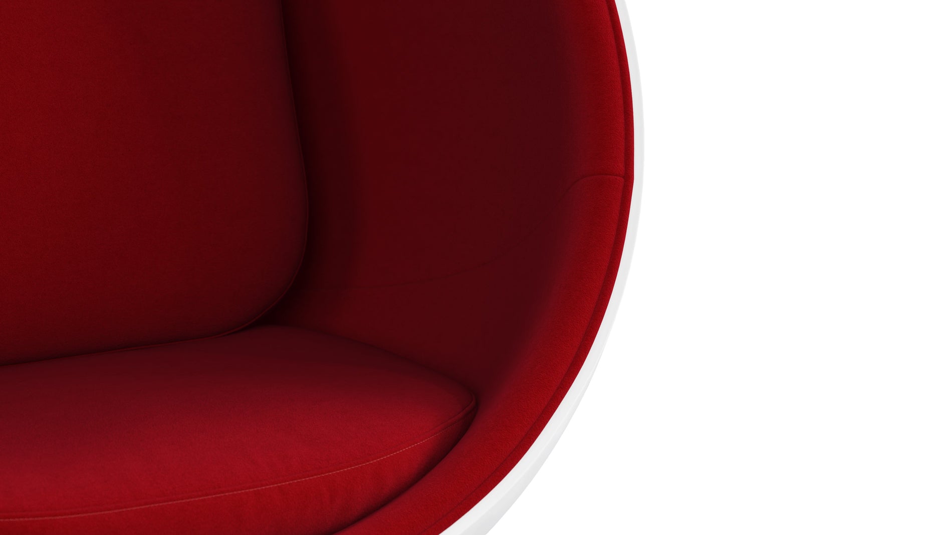 BallBold Red Wool and White
