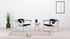 Corbusier - Black/White Cowhide - Image 7
