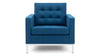 Florence - Indigo Blue Wool - Image 1
