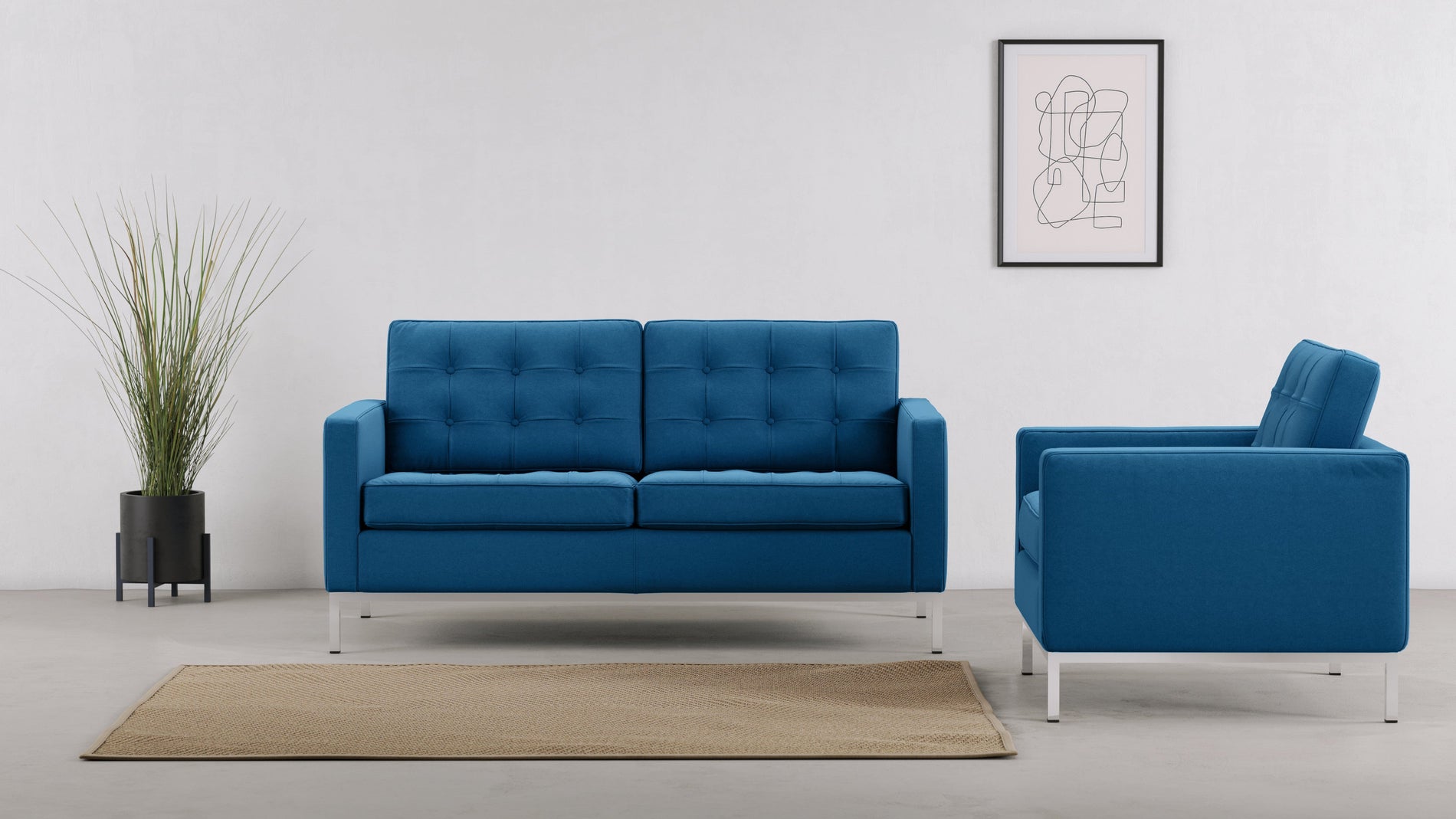 FlorenceIndigo Blue Wool