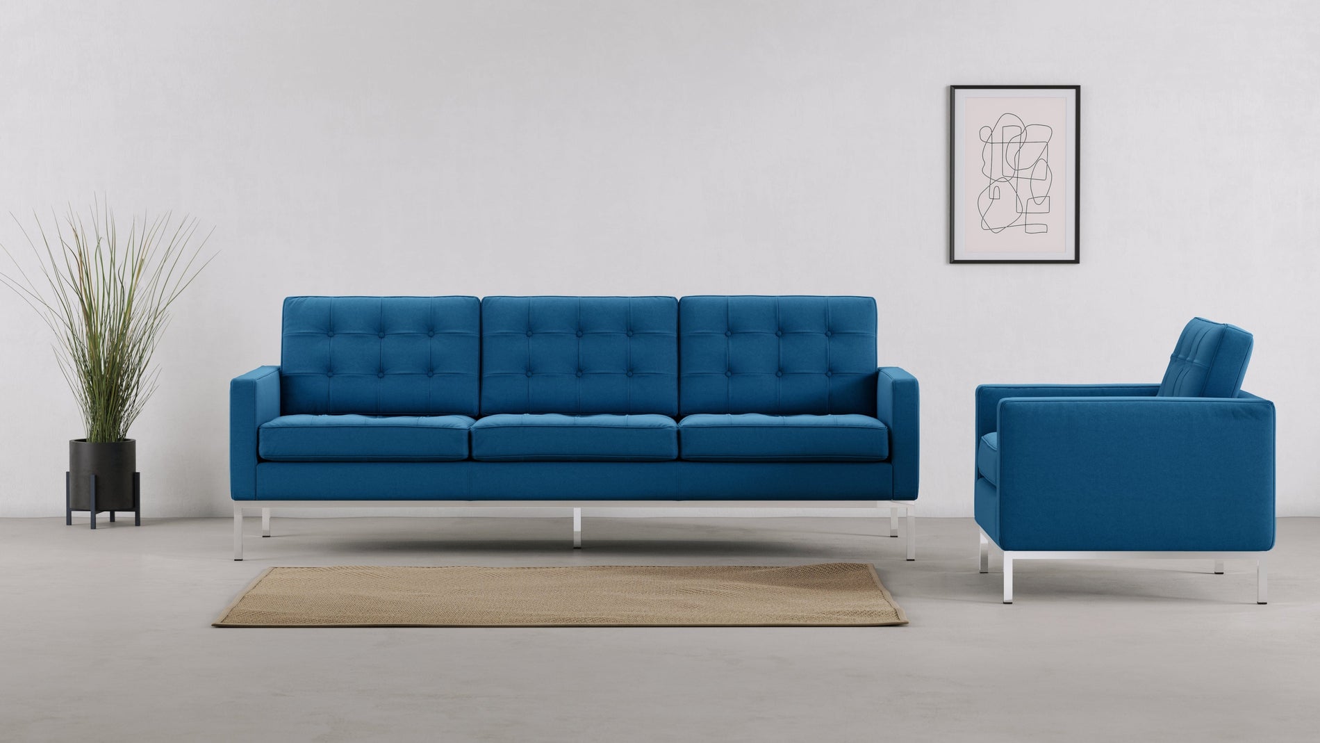 FlorenzIndigo blaue Wolle