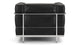 Corbusier - Midnight Black Premium Leather - Image 4