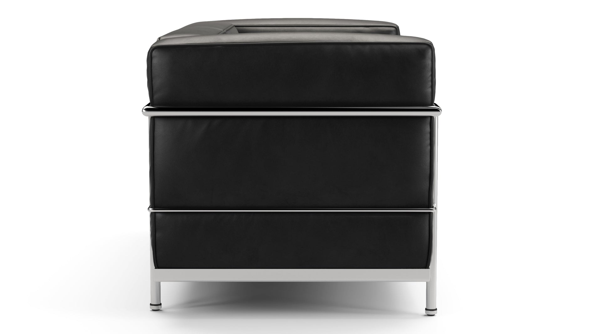 CorbusierMidnight Black Premium Leather