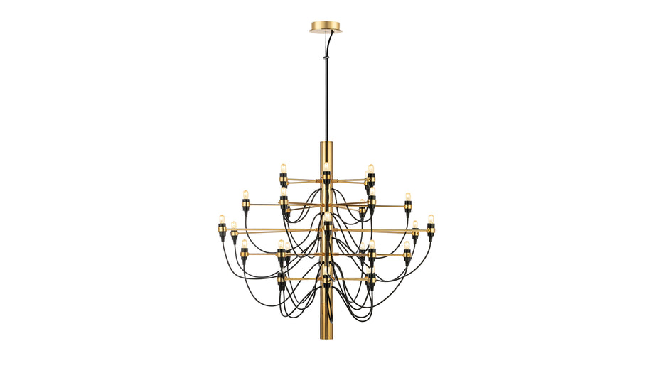 Gino SarfattiGino - Chandelier, Brass