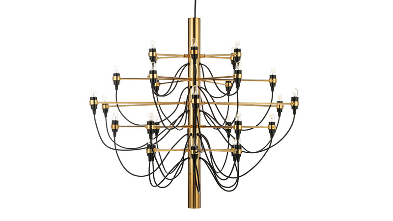 Gino SarfattiGino Sarfatti - Gino Sarfatti Chandelier, Messing