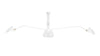 Mouille Ceiling - White - Image 1