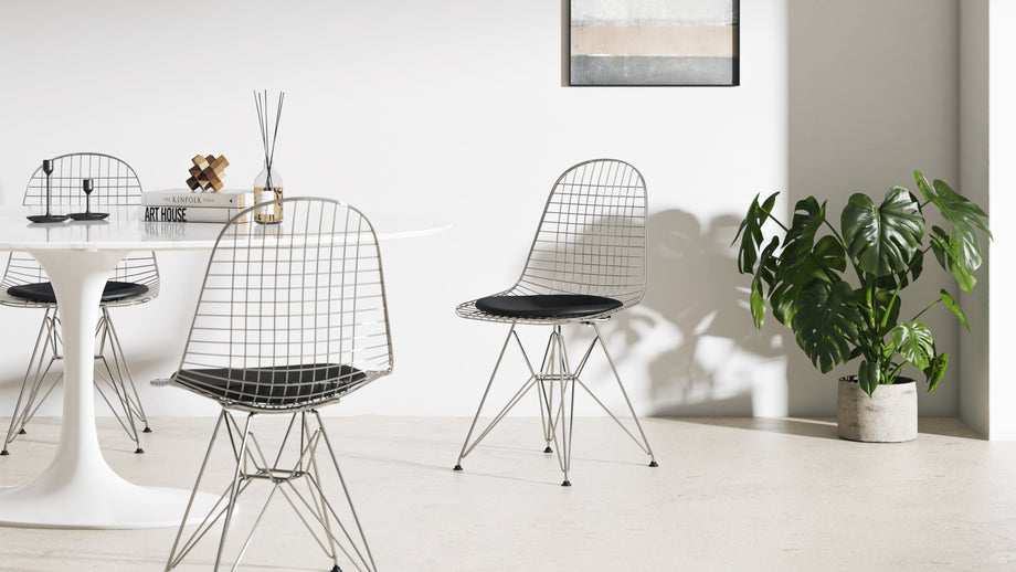 Eiffel WireEiffel Wire - Eiffel Wire Dining Chair, Chrome Frame