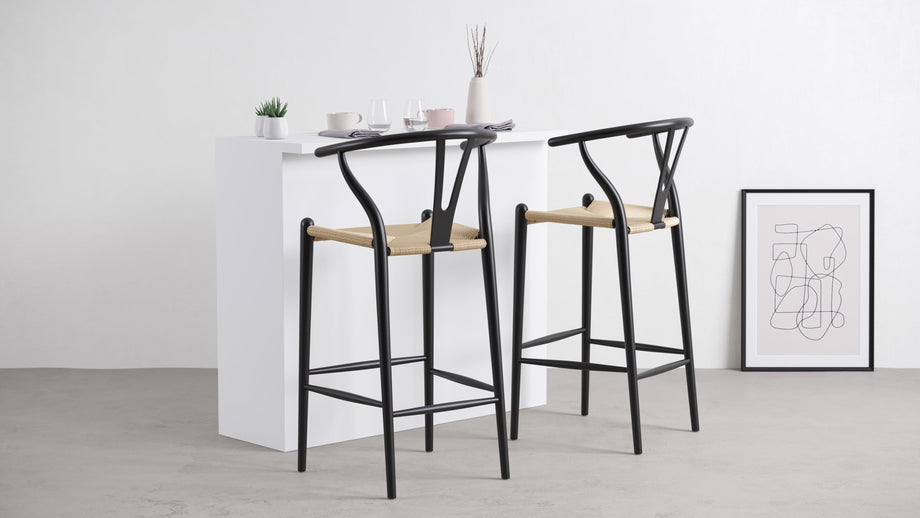 WishBlack with Natural Seat