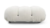 Bellini Ottoman - White Boucle - Image 1