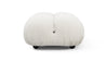 Bellini Ottoman - White Boucle - Image 4