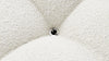 Bellini Ottoman - White Boucle - Image 5