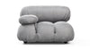 Bellini Module - Light Gray Velvet - Image 1