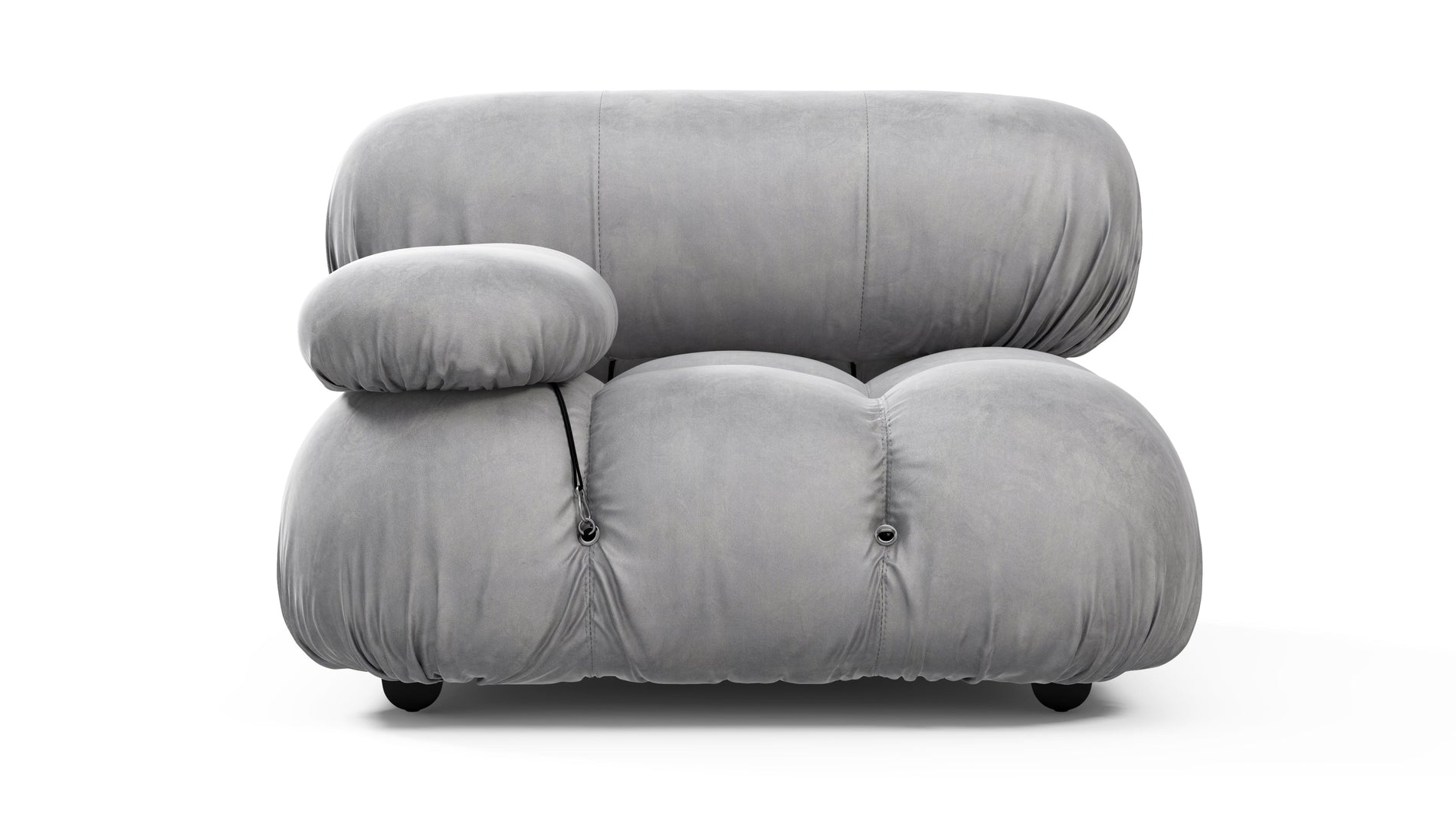 Bellini ModuleLight Gray Velvet