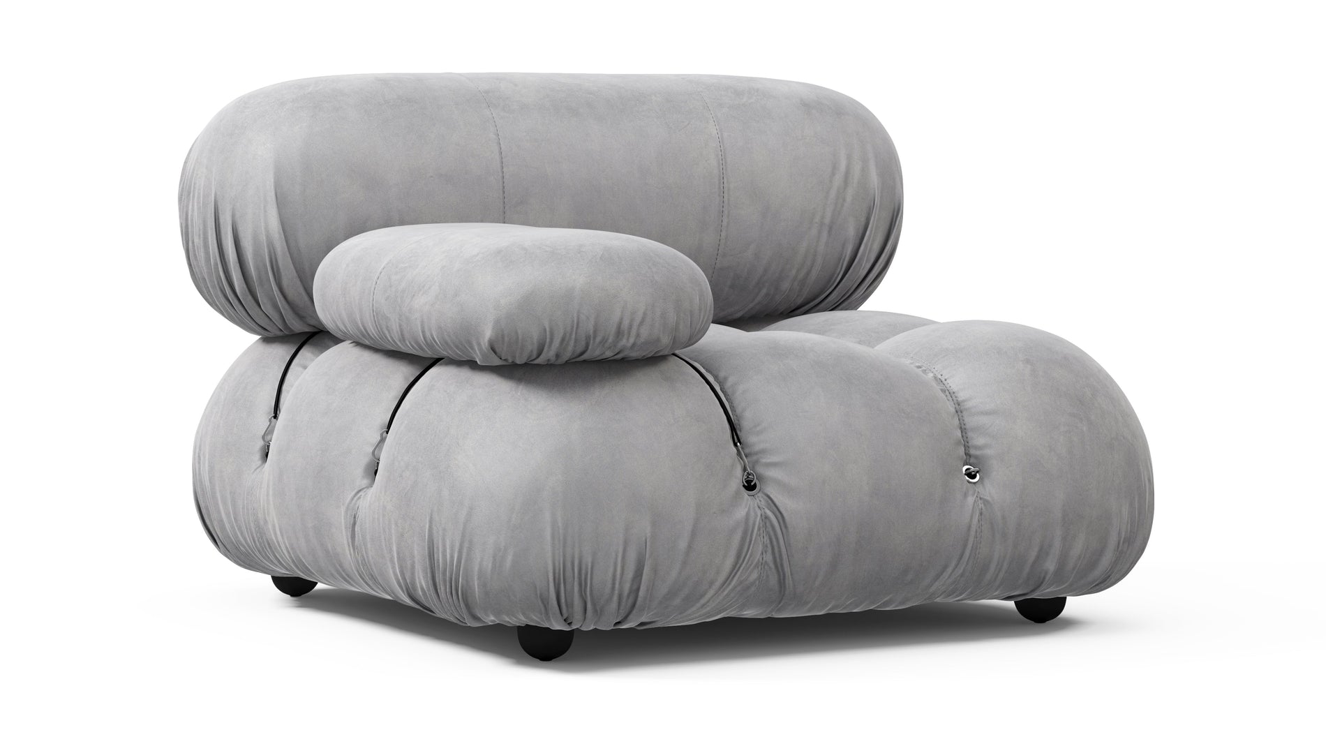 Bellini ModuleLight Gray Velvet