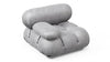 Bellini Module - Light Gray Velvet - Image 3
