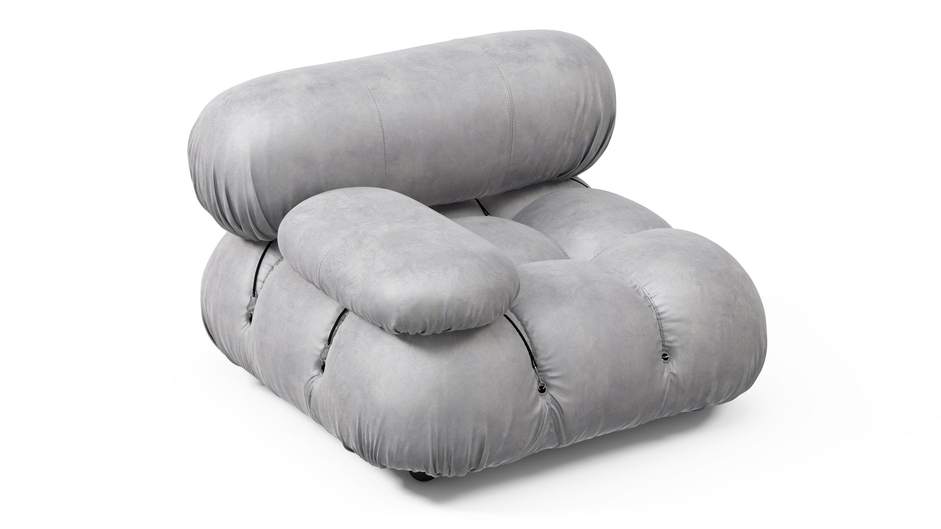 Bellini ModuleLight Gray Velvet