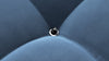 Bellini Ottoman - Aegean Blue Velvet - Image 5