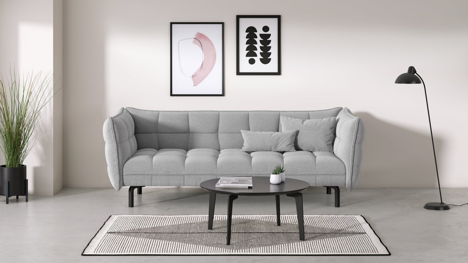 HuskLight Gray Wool