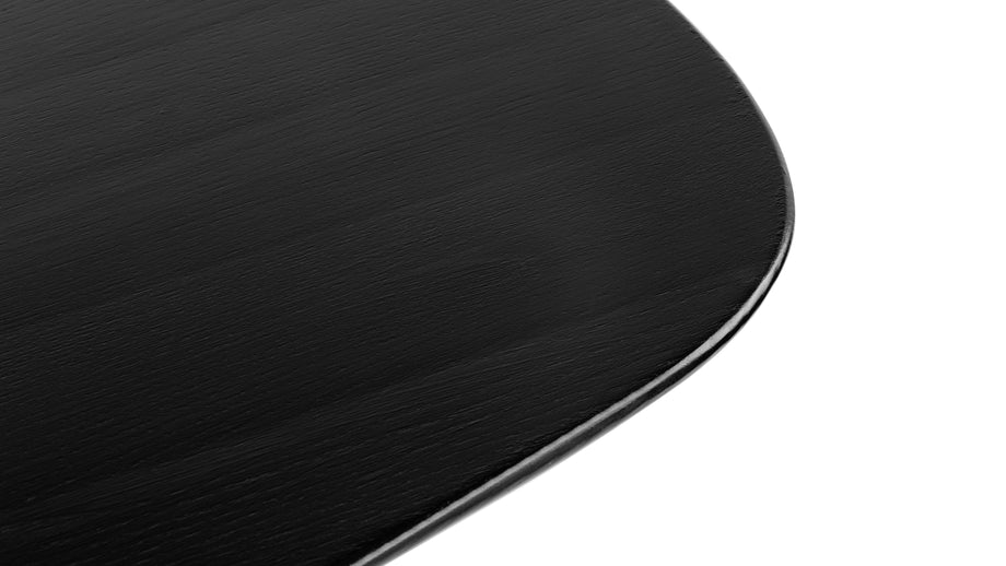 Stolik kawowy w stylu JoinJoin Style Coffee Table - Join Style Oval Coffee Table, Black, Large