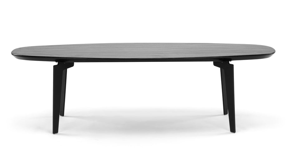 Stolik kawowy w stylu JoinJoin Style Coffee Table - Join Style Oval Coffee Table, Black, Large