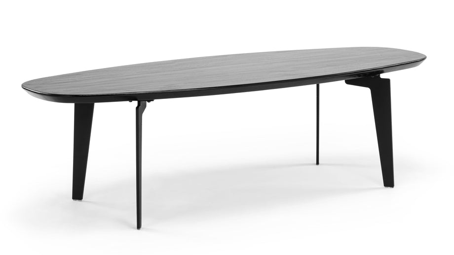 Stolik kawowy w stylu JoinJoin Style Coffee Table - Join Style Oval Coffee Table, Black, Large