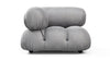 Bellini Module - Light Gray Velvet - Image 1