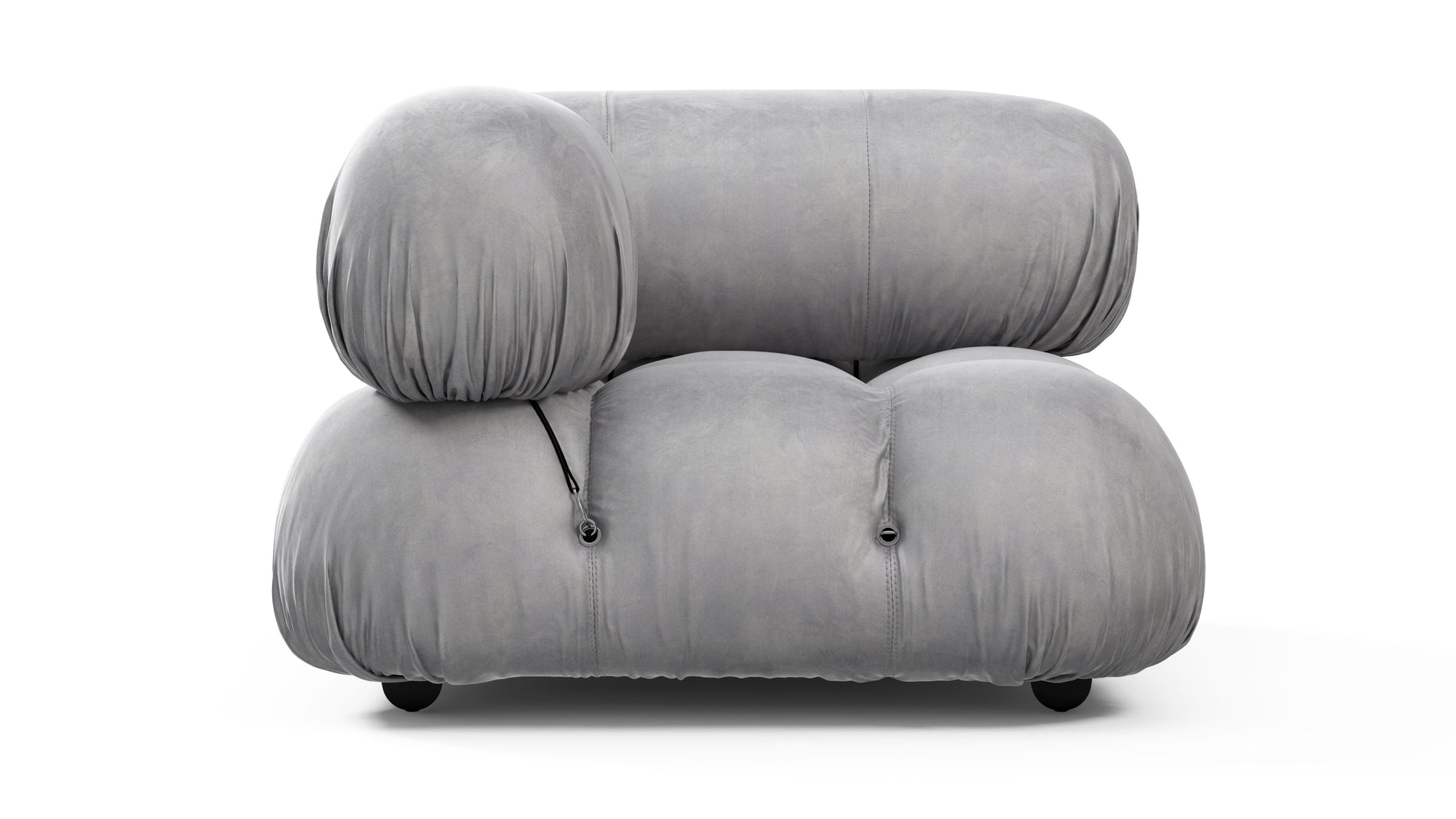 Bellini ModuleLight Gray Velvet