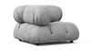 Bellini Module - Light Gray Velvet - Image 2