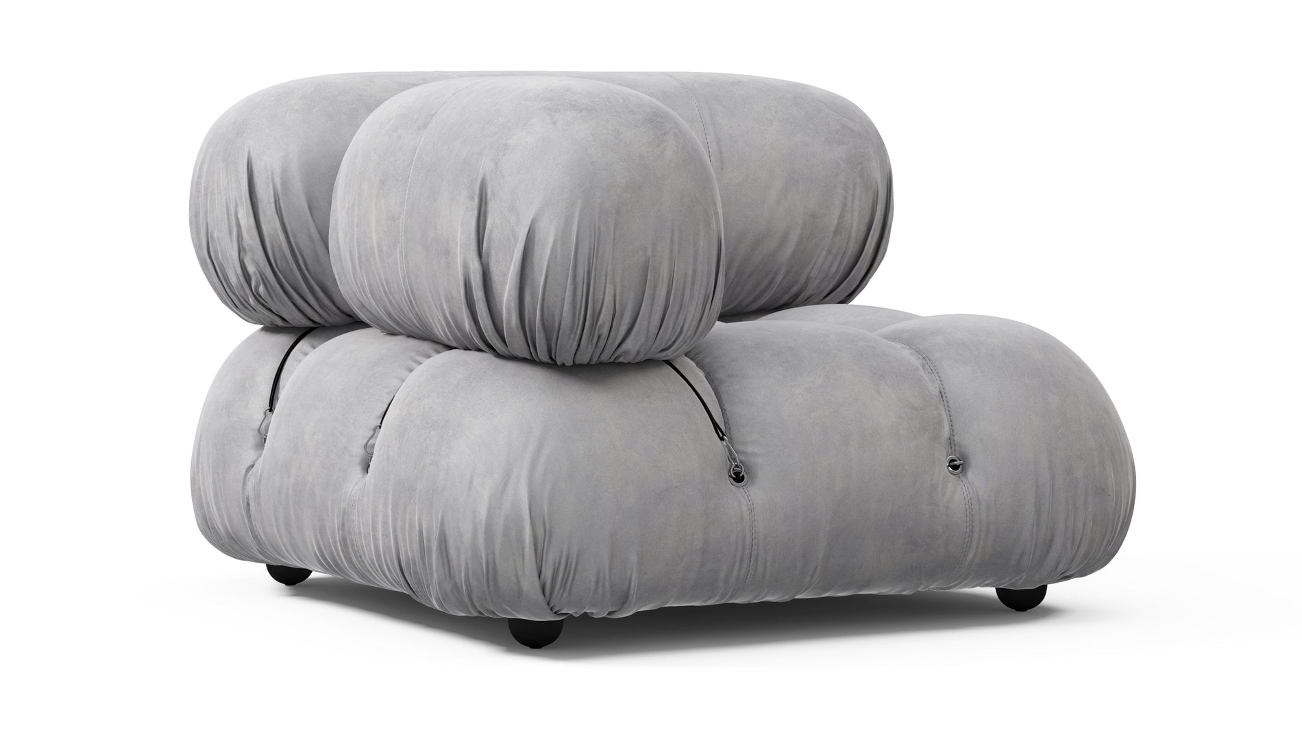 Bellini ModuleLight Gray Velvet