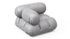 Bellini Module - Light Gray Velvet - Image 3