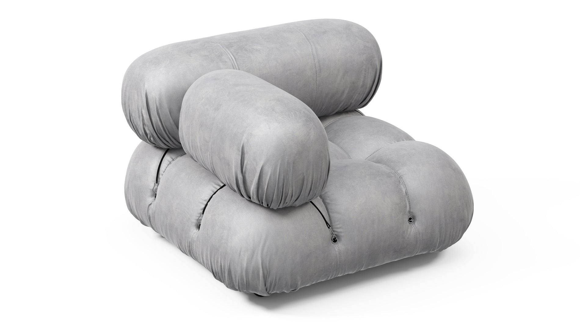 Bellini ModuleLight Gray Velvet