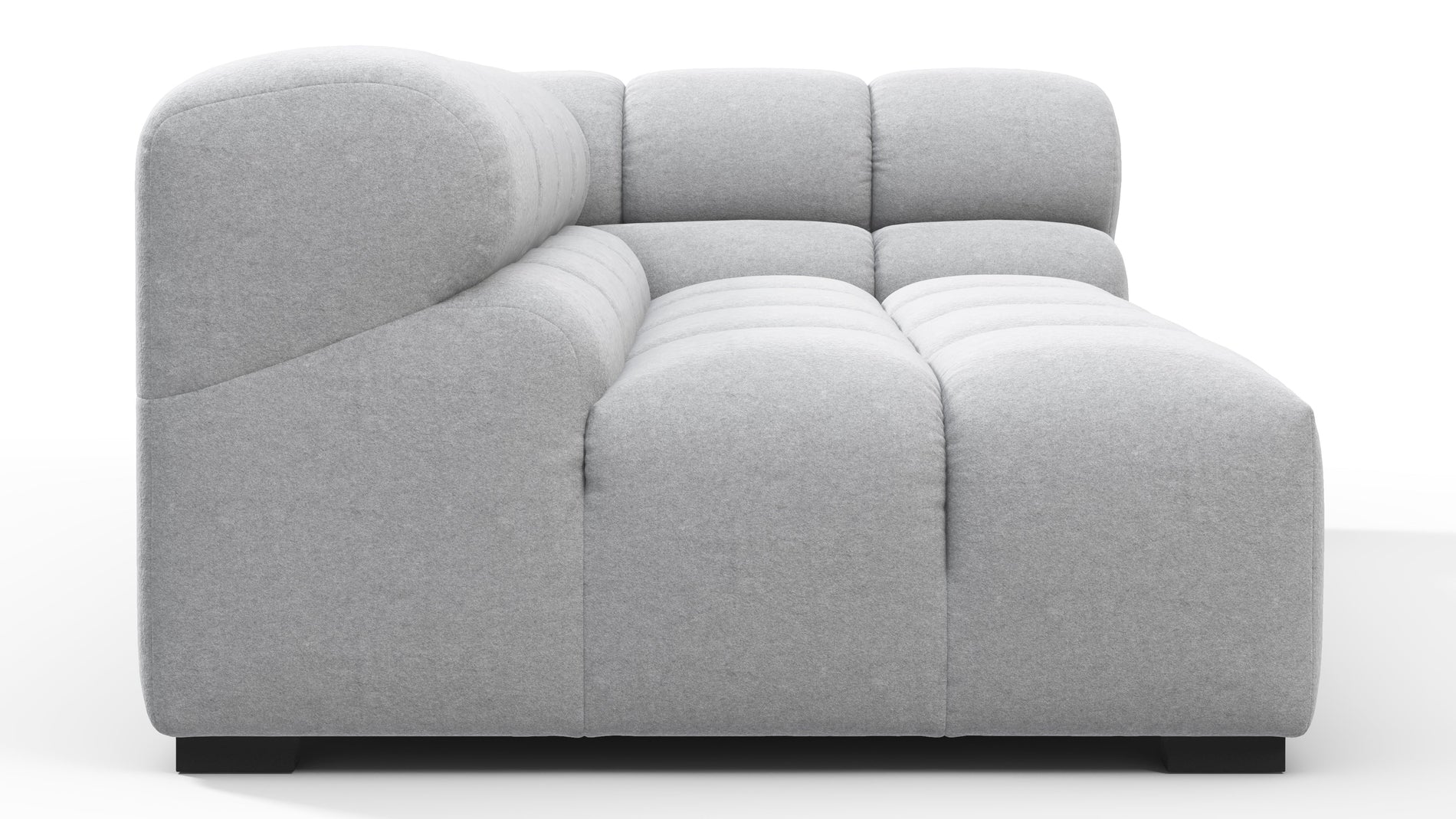 TuftyLight Gray Wool