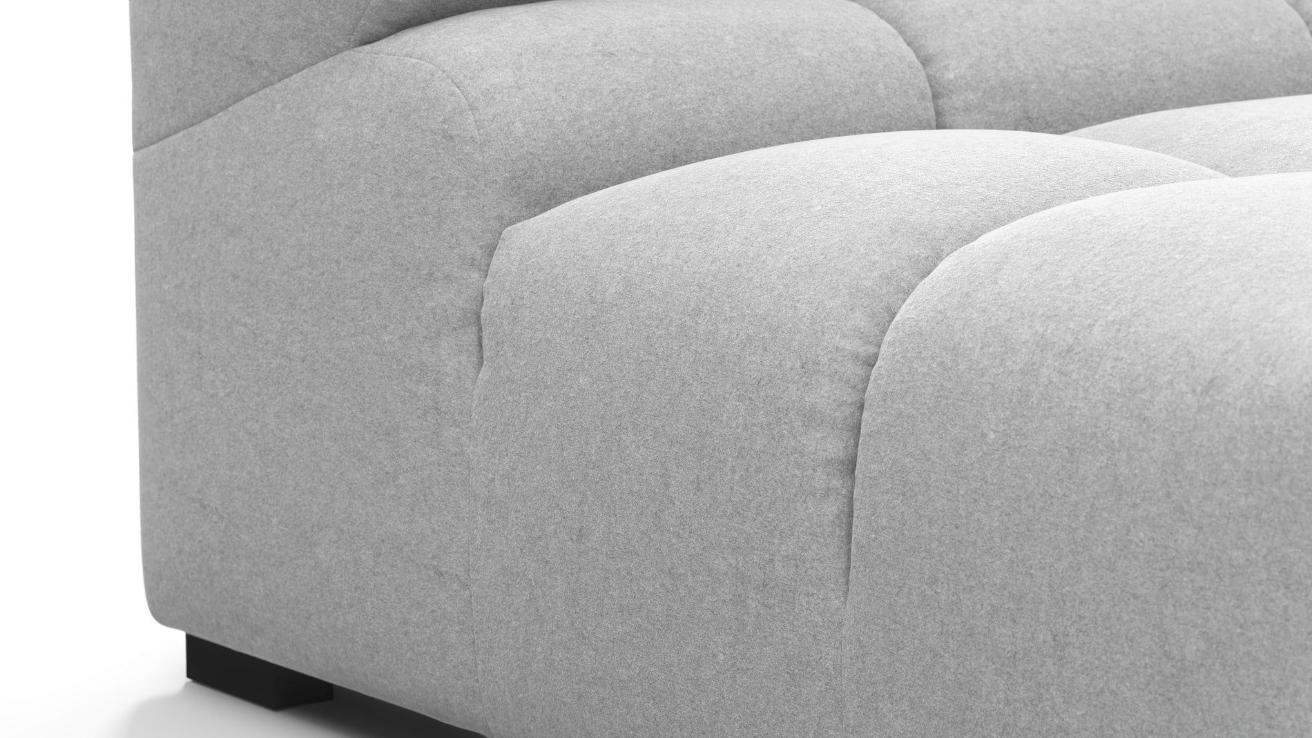 TuftyLight Gray Wool