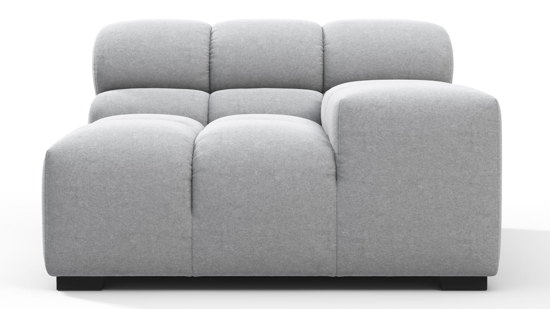 TuftyLight Gray Wool