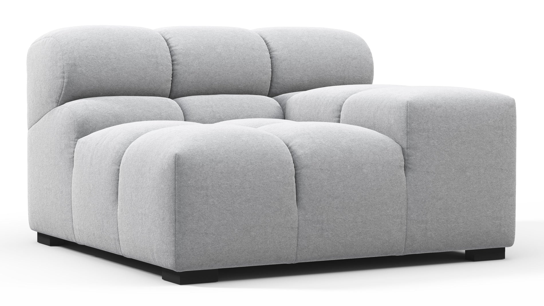 TuftyLight Gray Wool