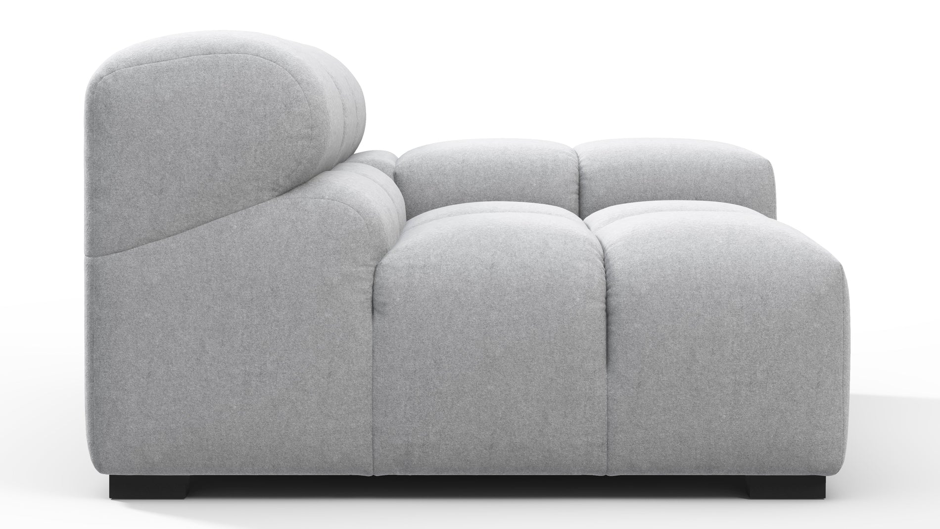 TuftyLight Gray Wool