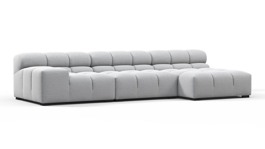 TuftyLight Gray Wool