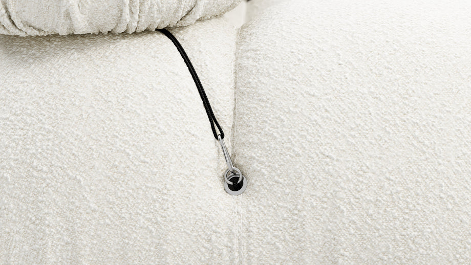 Bellini SofaWhite Boucle
