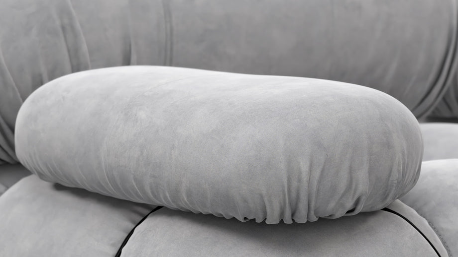 Bellini SofaLight Gray Velvet
