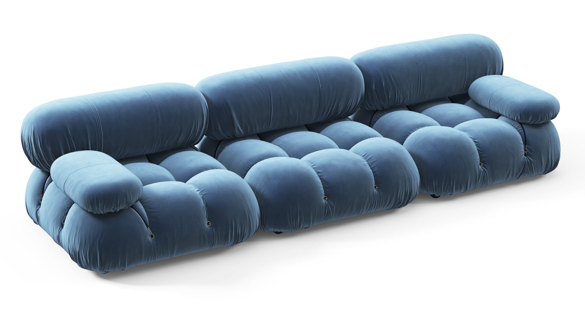 Bellini SofaAegean Blue Samt