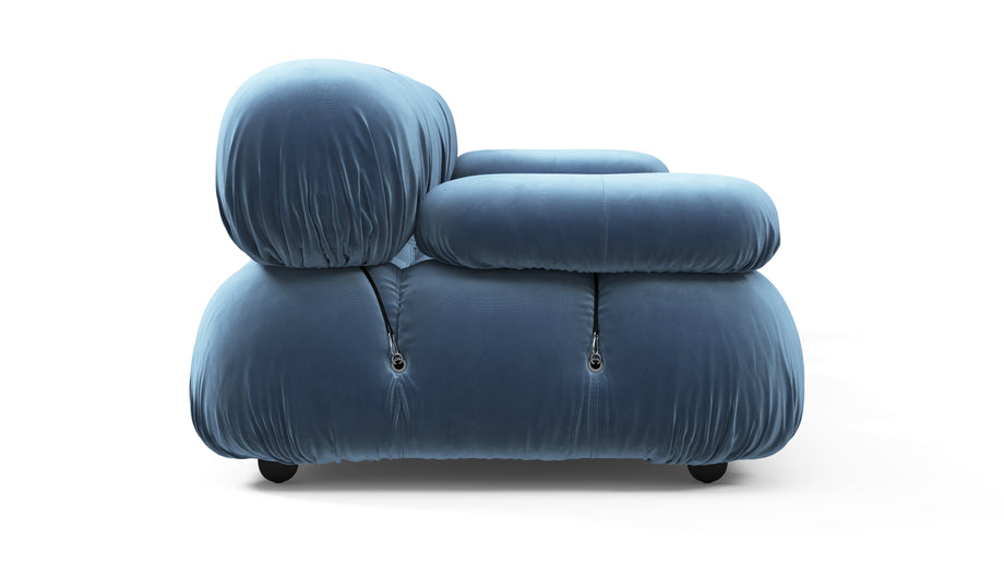Bellini SofaAegean Blue Velvet